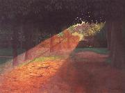 Felix Vallotton The Ray oil